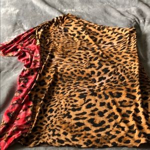 One shoulder dress